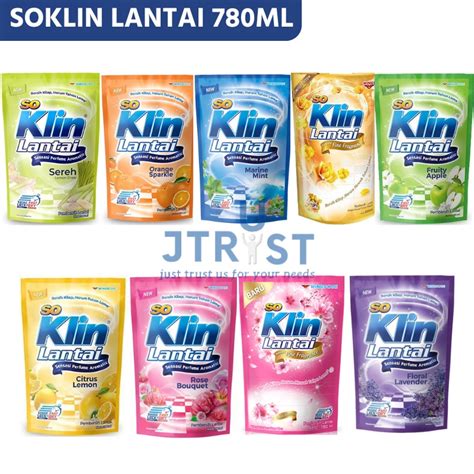 Jual Soklin Lantai Kemasan Pouch 780ml Shopee Indonesia