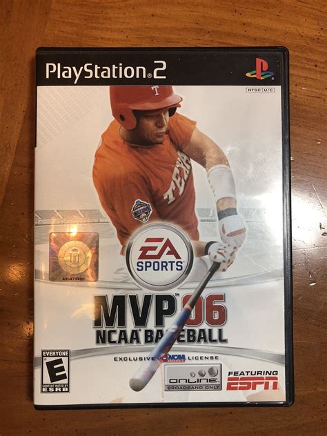 Mvp 06 Ncaa Baseball Ps2 Sony Playstation 2 2006 Ea Sports Ebay