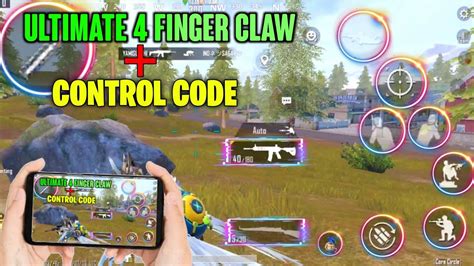 Omg😱 Fastest 4 Finger Claw 🔥 Handcam 🔥 New Sensitivity And Control Code Bgmipubg Mobile Youtube