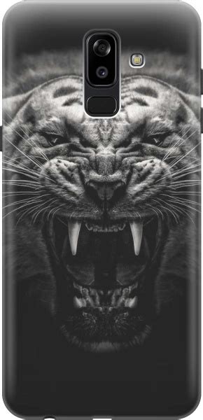 Cиликоновый чехол на Samsung Galaxy J8 / Самсунг Джей 8 с принтом ...