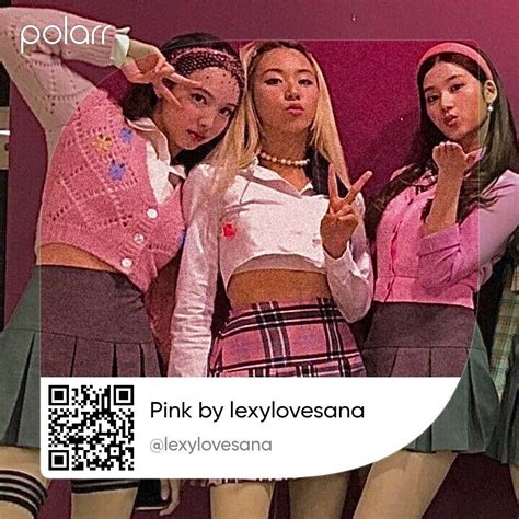 Polarr Code Coding Pink Style