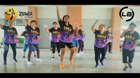 Zumba Gold Bachata Como Te Extraño Leo Dan Youtube