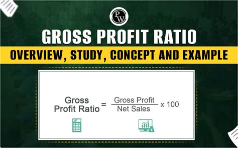 Gross Profit Ratio Meaning Formula Importance