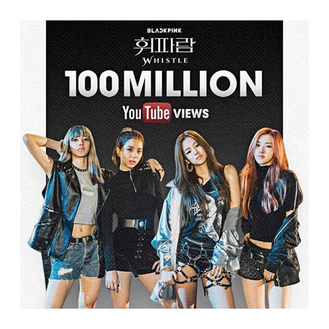 BlΛƆkpiИk — Blackpink ‘whistle Mv Hits 100 Million Views