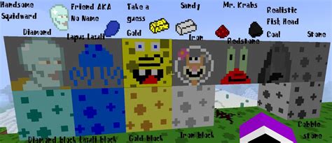 SpongeBob SquareCraft - vSponge Minecraft Texture Pack