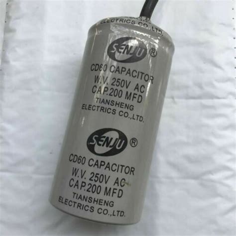 Cd60 Motor Start Capacitor 200 Mfd 200uf 250vac 250v Hvac Capacitor Ebay