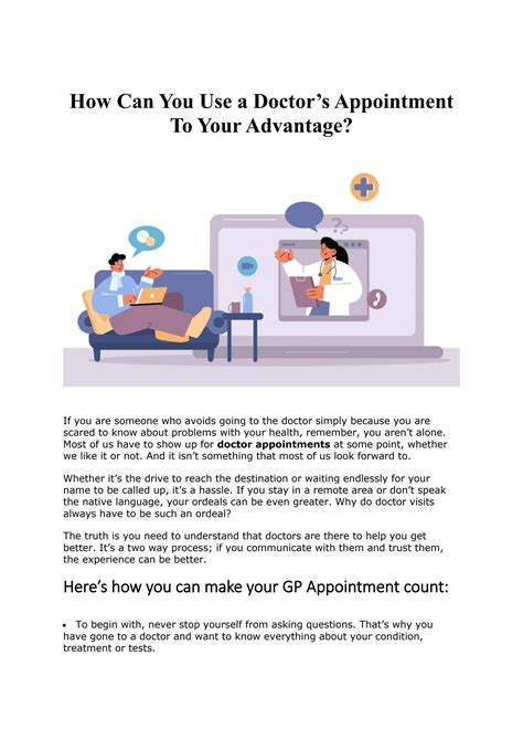 How Can You Use A Doctors Appointment To Your Advantage Keysborough