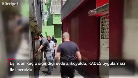 Eşinden kaçıp sığındığı evde alıkoyuldu KADES uygulaması ile kurtuldu