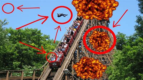 MOST INSANE ROLLER COASTER ACCIDENT EVER CAUGHT ON TAPE (MUST WATCH ...