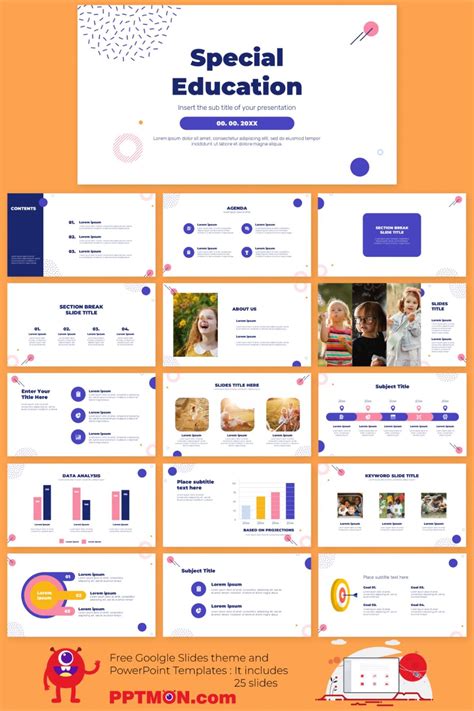 Special education free google slides theme powerpoint template – Artofit