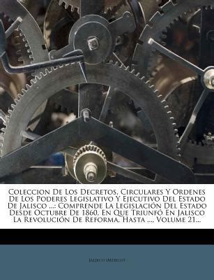 Coleccion De Los Decretos Circulares Y Ordenes De Los Poderes