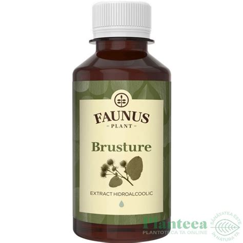 Tinctura Brusture 200ml Faunus Plant Pret 42 7 Lei Planteea