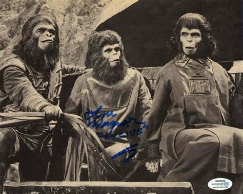 LOU WAGNER SIGNED PLANET OF THE APES 8X10 PHOTO 2 ACOA | Autographia