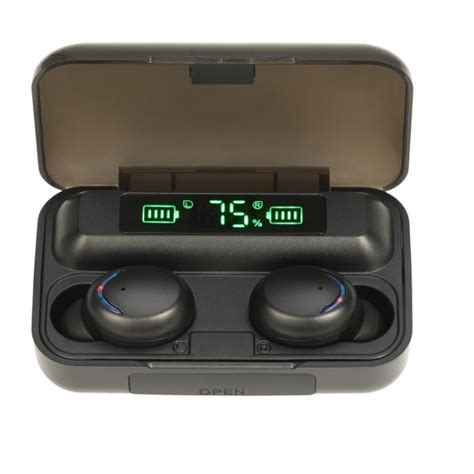 Casti Bluetooth TWS Wireless BTH F9 5 In Ear Universal Culoare Negru