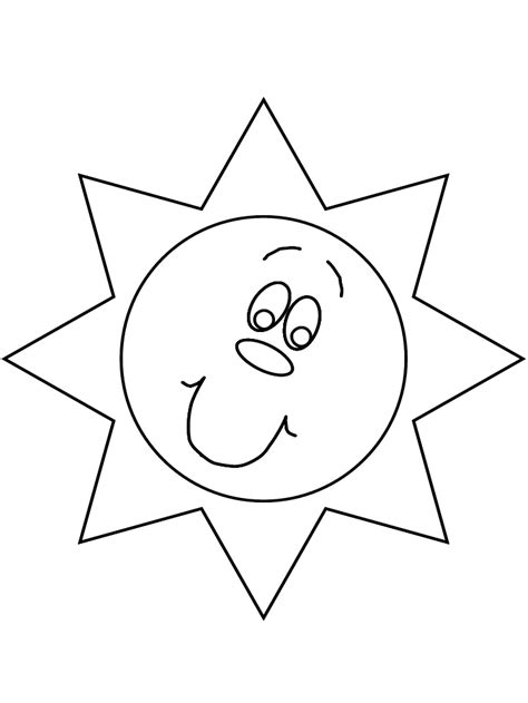 Sun Coloring Pages (2) Coloring Kids - Coloring Kids