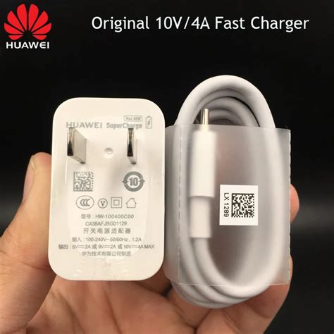 Original Huawei 10V 4A Supercharger Fast Charger Adapter 5A TYPE C USB