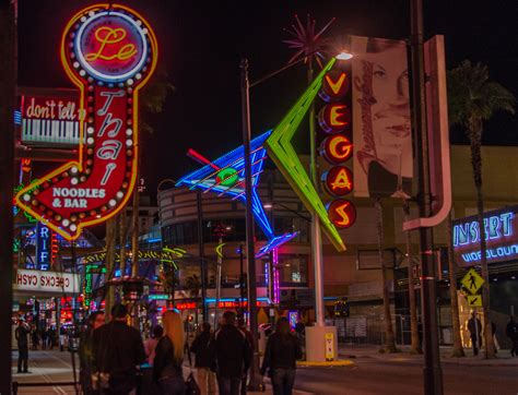 Fremont East Downtown Las Vegas Fremont East Street Scene  Flickr