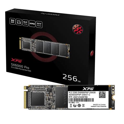 DISCO SSD M.2 256GB ADATA SX6000LNP COLOR BOX