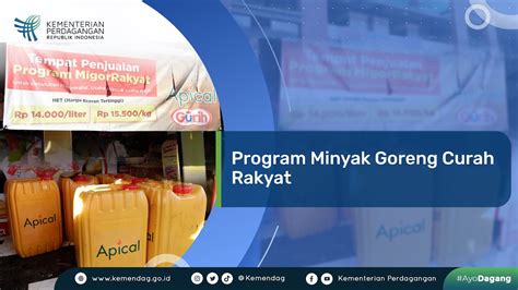 Program Minyak Goreng Curah Rakyat Youtube