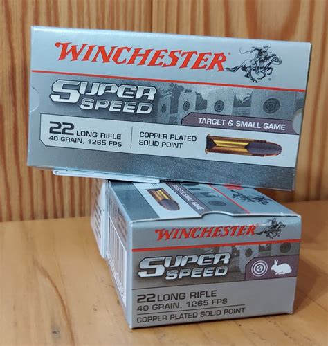 Munizioni Winchester Super Speed Grani Cal Lr