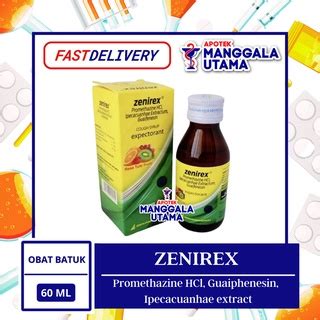 Jual Zenirex Expectorant Sirup Obat Batuk Anak Shopee Indonesia