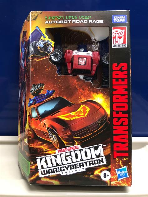 變形金剛 Transformers War for Cybertron Kingdom Autobot Road Rage 兒童孕婦