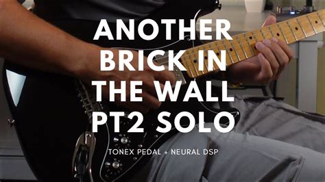 Pink FLoyd Another Brick In The Wall SOLO COVER YouTube