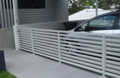 Carport Enclosure Horizontal Slat Brisbane Gates