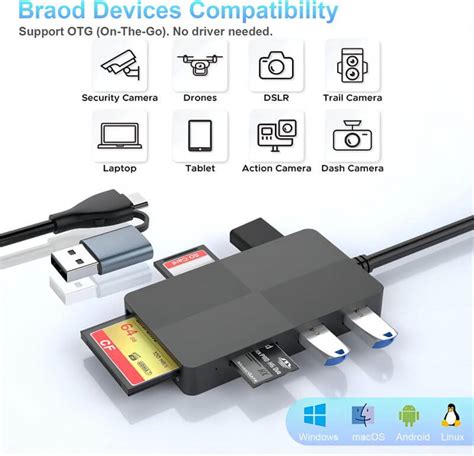 Rocketek Multi Card Readers And USB Hub Adapter Rocketeck