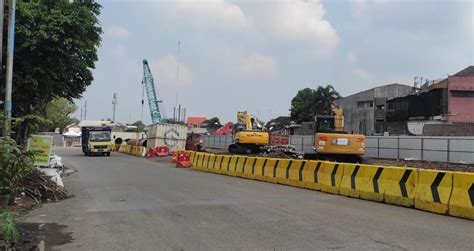 Masuk Tahap Dua Pengerjaan Rel Layang Palang Joglo Jalan Kol Sugiyono