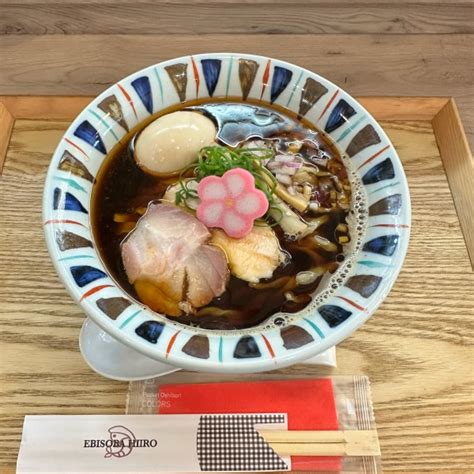 『味玉淡麗えびそば醤油』えびそば 緋彩のレビュー ラーメンデータベース