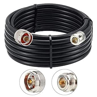 XRDS RF 15ft N Male To N Female Cable 50 Ohm KMR240 Low Loss N