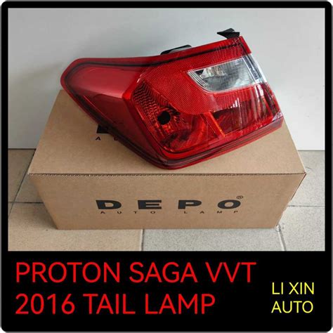 PROTON SAGA VVT 2016 2022 TAIL LAMP TAIL LIGHT DEPO LAMPU BELAKANG