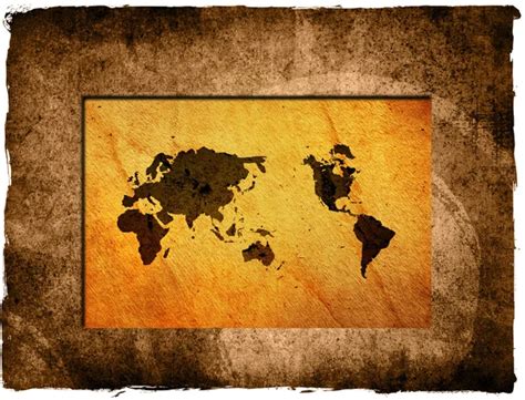 World map vintage artwork — Stock Photo © ilolab #2977082