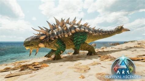 ARK Survival Ascended Ankylosaurus Locations & How To Tame - GINX TV