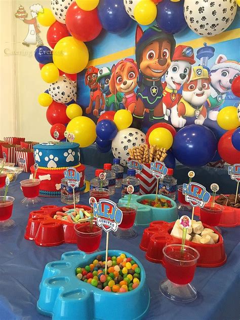 Resultado De Imagen Para Fiesta Tematica Paw Patrol Fiesta Infantil