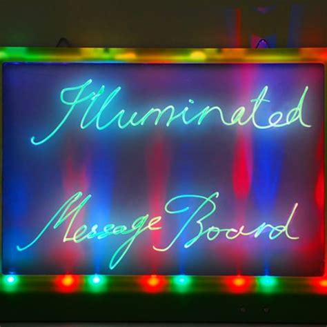 Led Illuminated Message Board