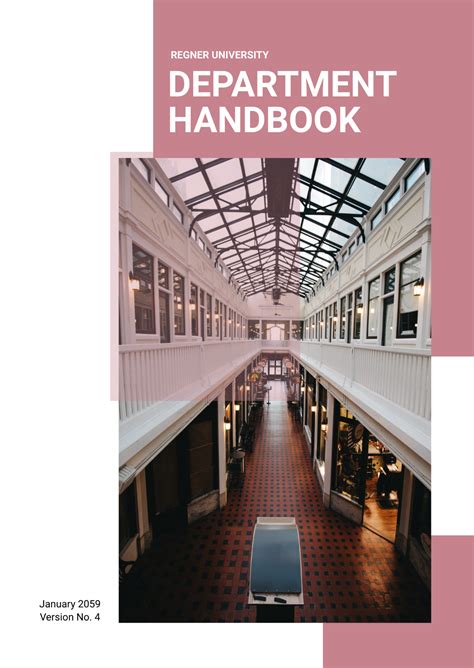 Page 4 Free Handbook Templates And Examples Edit Online And Download