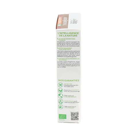 Arkoroyal gelée royale bio 1500 mg orange miel Fatigue immunité