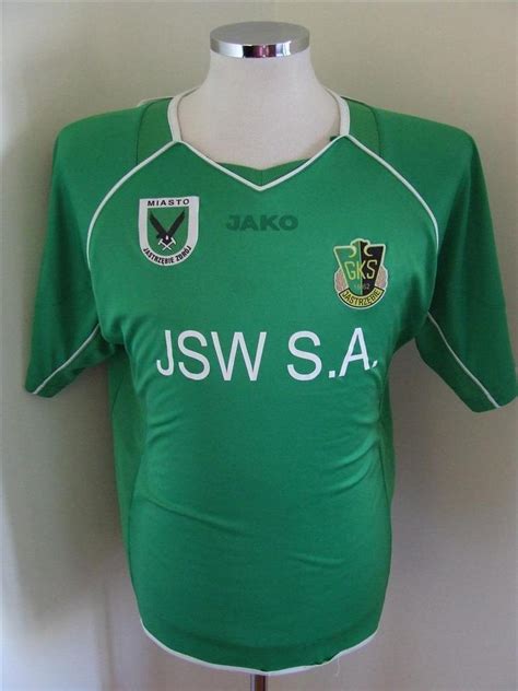 Gks Jastrz Bie Home Camiseta De F Tbol Unknown Year