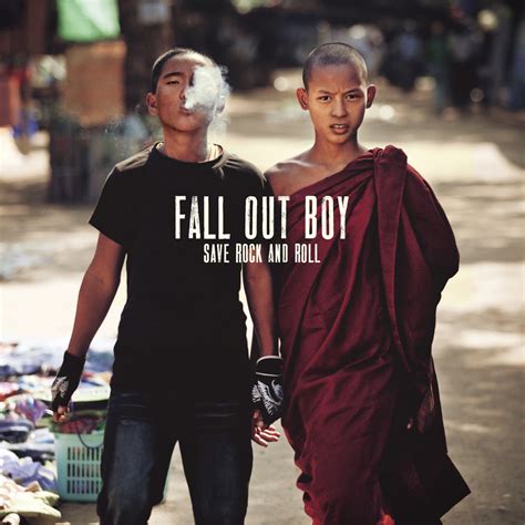 Fall Out Boy - Save Rock and Roll album cover released. : r/poppunkers