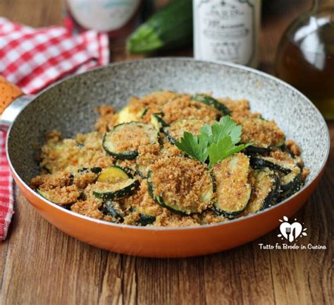 ZUCCHINE GRATINATE IN PADELLA Contorno Facile Tutto Fa Brodo In Cucina