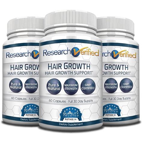 Research Verified Hair Growth Support The Best Hair Growth Supplement