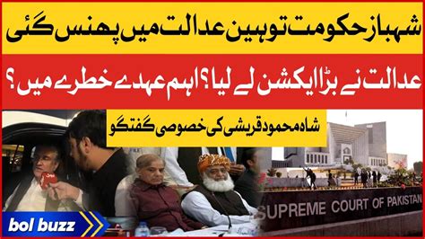 Shahbaz S Govt Contempt Of Court Supreme Court Took Big Action