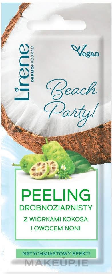 Coconut Noni Fruit Fine Peeling Lirene Beach Party Makeup Ie