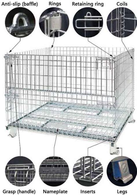 Металлическая корзина контейнер для хранения сетчатая коробка - steel ...