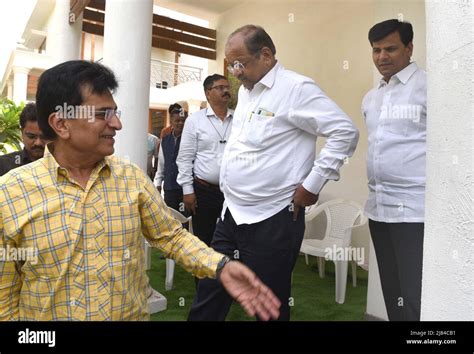 New Delhi India May 12 Bjp Leaders Kirit Somaiya L And Gopal