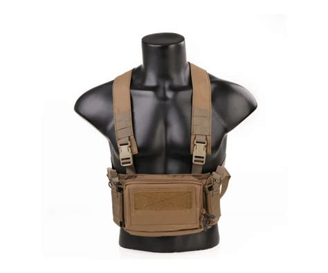 Emerson Gear D Cr Tactical Micro Chest Rig Coyote Brown Airsoft Extreme