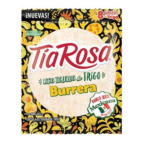 Tortilla De Trigo TÍa Rosa Burrera Bolsa 8un Plazavea Plazavea Prd