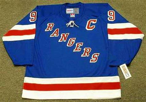 Andy Bathgate New York Rangers S Home Ccm Throwback Nhl Hockey